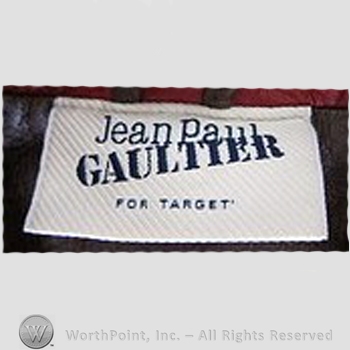 Clothing label : Jean Paul Gaultier.