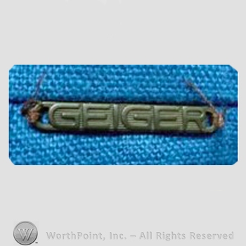 Clothing label : Geiger Tyrol.