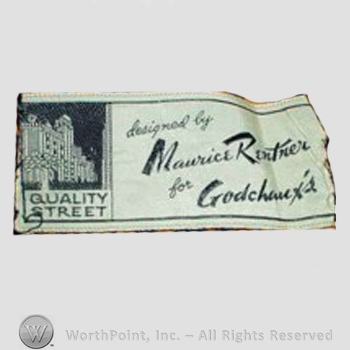 Clothing label : Leon Godchaux.