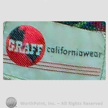 Clothing label : Graff.