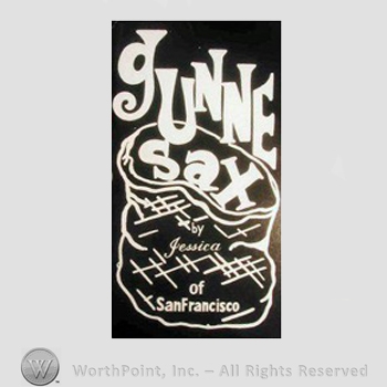Clothing label : Gunne Sax.