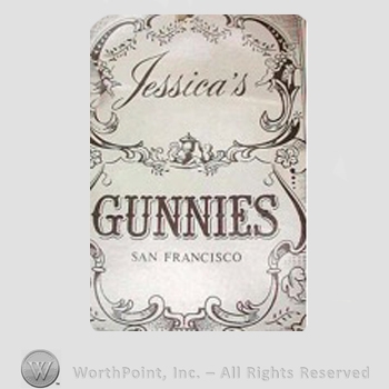 Clothing label : Gunne Sax.