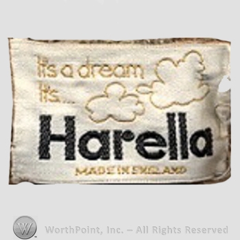 Clothing label : Harella.