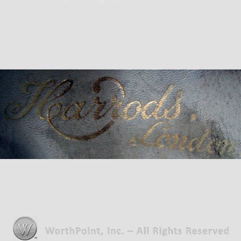 Clothing label : Harrods.