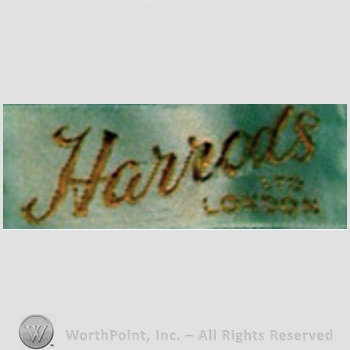 Clothing label : Harrods.