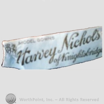 Clothing label : Harvey Nichols.