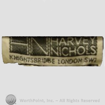 Clothing label : Harvey Nichols.