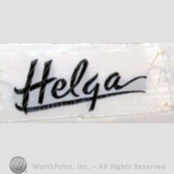 Clothing label : Helga.