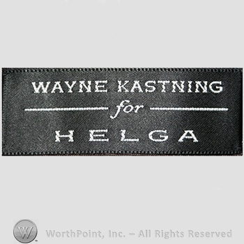 Clothing label : Helga.