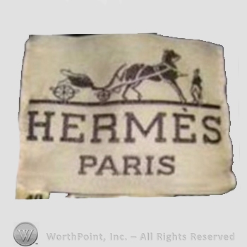 Clothing label : Hermes.
