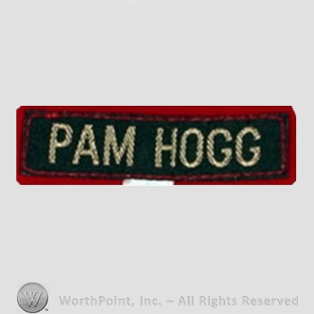 Clothing label : Pam Hogg.