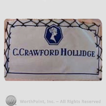Clothing label : C. Crawford Hollidge.