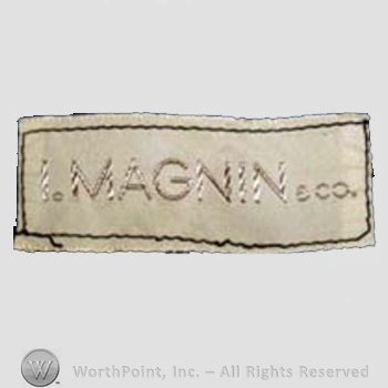 Clothing label : I. Magnin.