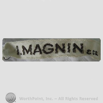 Clothing label : I. Magnin.