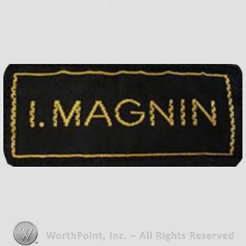 Clothing label : I. Magnin.