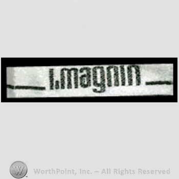 Clothing label : I. Magnin.