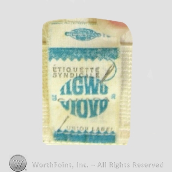 Clothing label : ILGWU.