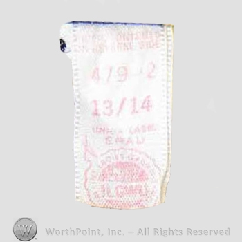 Clothing label : ILGWU.