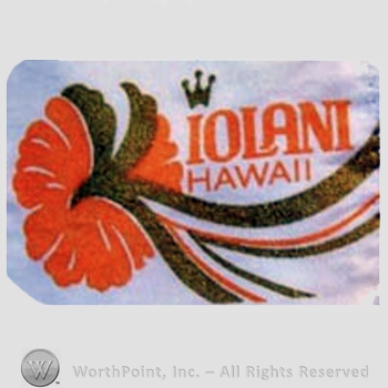 Clothing label : Iolani.