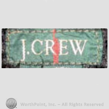 Clothing label : J. Crew.