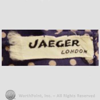 Clothing label : Jaeger.