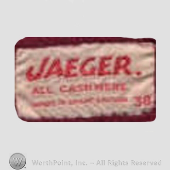 Clothing label : Jaeger.