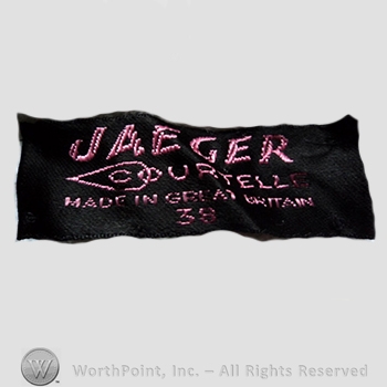 Clothing label : Jaeger.