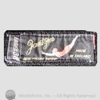 Clothing label : Jantzen.
