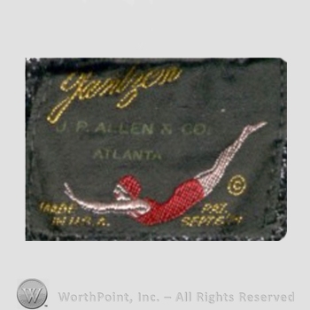 Clothing label : Jantzen.