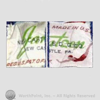 Clothing label : Jantzen.