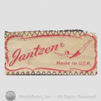 Clothing label : Jantzen.