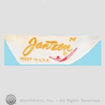 Clothing label : Jantzen.