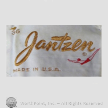 Clothing label : Jantzen.