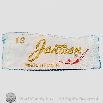 Clothing label : Jantzen.