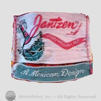 Clothing label : Jantzen.