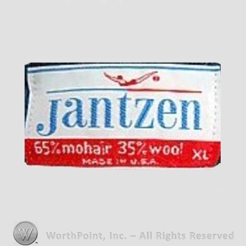 Clothing label : Jantzen.
