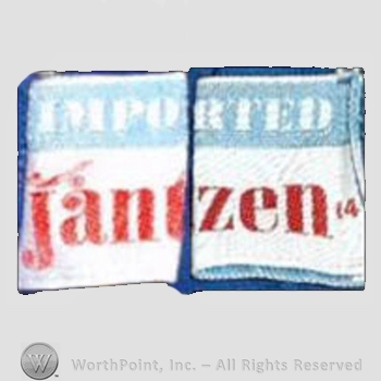 Clothing label : Jantzen.