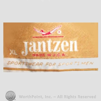 Clothing label : Jantzen.