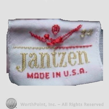 Clothing label : Jantzen.