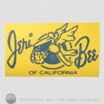 Clothing label : Jeri Bee.