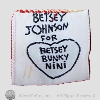 Clothing label : Betsey Johnson.