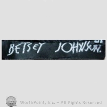 Clothing label : Betsey Johnson.