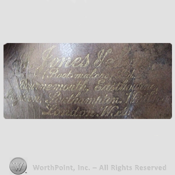 Clothing label : Alfred Jones.