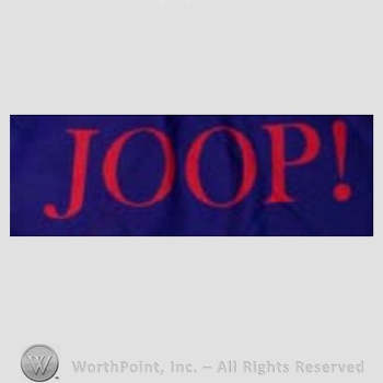 Clothing label : Wolfgang Joop.