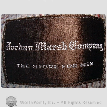 Clothing label : Jordan Marsh.