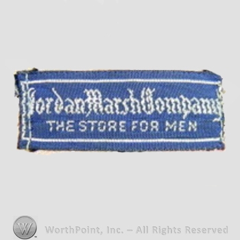 Clothing label : Jordan Marsh.