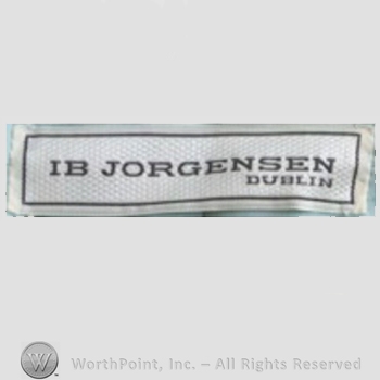 Clothing label : Ib Jorgensen.