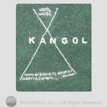 Clothing label : Kangol.