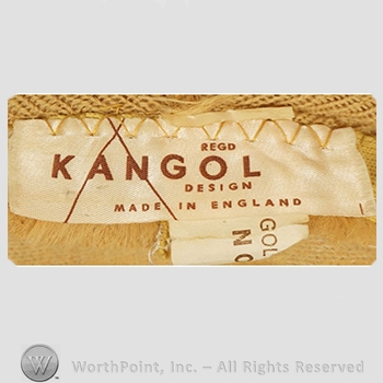 Clothing label : Kangol.