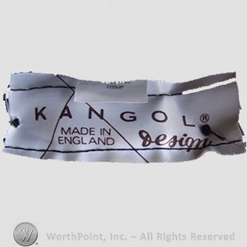Clothing label : Kangol.